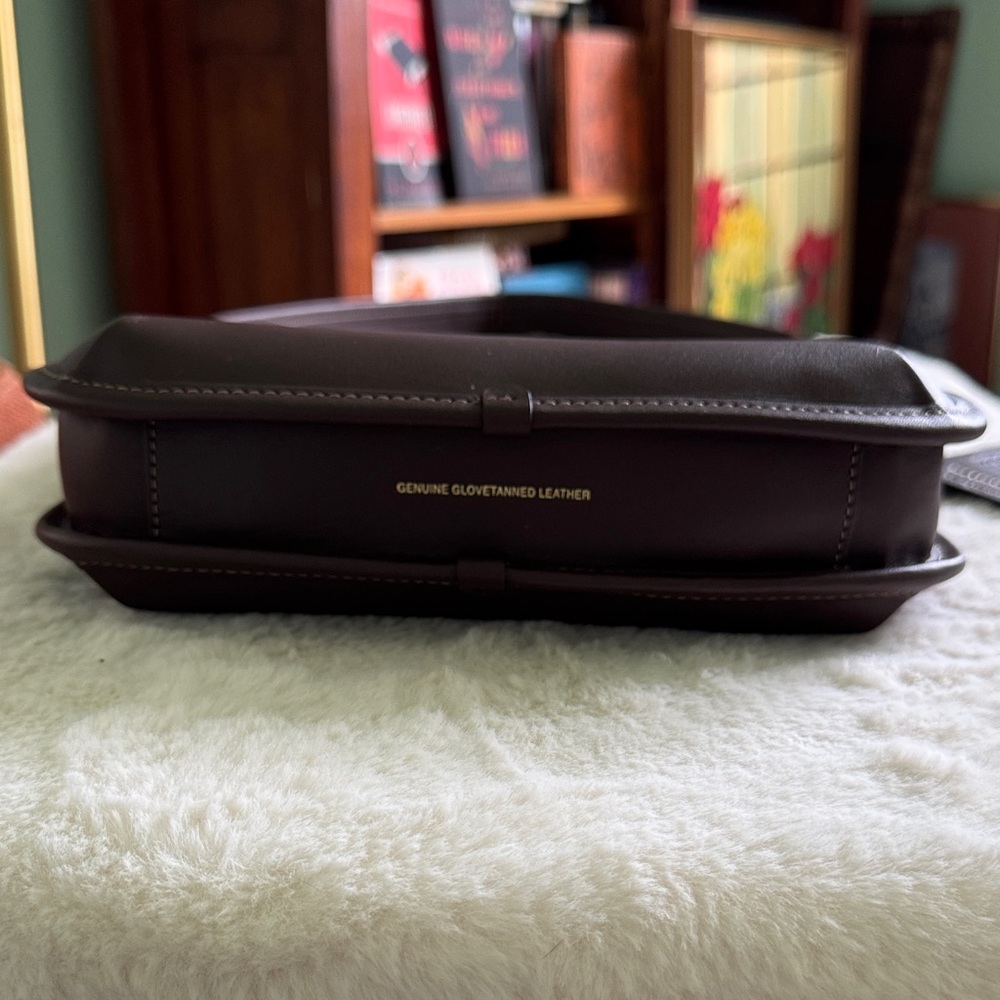 Coach Curve Zip Maple Shoulder Bag Purse - Picture 3 of 8